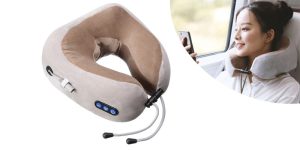 Массажная подушка для шеи U-shaped massage pillow — фото 2