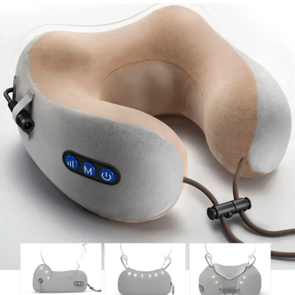 Массажная подушка для шеи U-shaped massage pillow