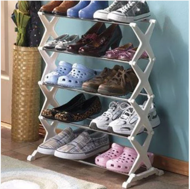 2553022560_stojka-dlya-hraneniya Стойка для хранения обуви UTM Shoe Rack 5 полок - Зображення 1