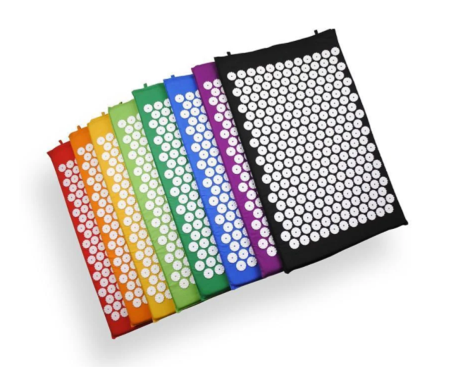 2611762464_masazhnij-ortopedichnij-kilimok Масажний ортопедичний килимок з подушкою Acupressure Mat Ортопедический массажный коврик 65 см*41 см - Зображення 1