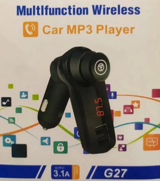 ФМ модулятор FM трансмиттер CAR G27 с MP3