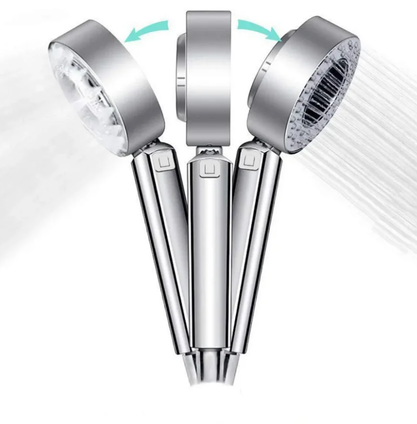 2637161883_dvustoronnyaya-dushevaya-nasadka Двусторонняя душевая насадка Multifunctional Faucet, 3 режима полива - Зображення 1