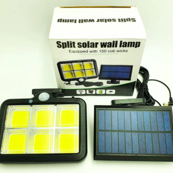 Уличный фонарь с датчиком движения Split Solar Wall Lamp на солнечной батарее nf-160c