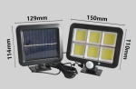 Уличный фонарь с датчиком движения Split Solar Wall Lamp на солнечной батарее nf-160c — фото 3