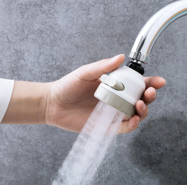3072293373_ekonomitel-vody-water Экономитель воды Water Saver NEW 360 градусов, насадка на кран (аэратор), водосберегающая насадка - Зображення 1