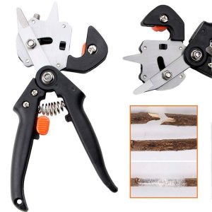 Профессиональный прививочный секатор Grafting Tool с 3 ножами для обрезки и прививки деревьев — фото 2