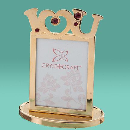 3245110690_fotoramka-love-crystocraft Фоторамка "Love" Crystocraft 0437-042 - Зображення 1
