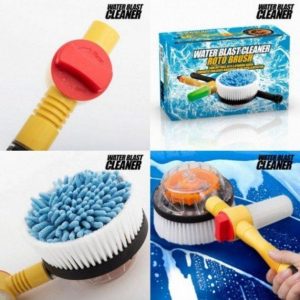 Вращающаяся щетка насадка для шланга Water Blast Cleaner Roto Brush — фото 2