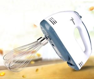 Миксер ручной Rainberg RB-1001 7 скоростей + насадки для теста — фото 2