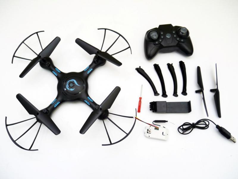 3621759771_kvadrokopter-qy66-x05-c Квадрокоптер QY66-X05 c WiFi камерой ( Черный, Белый) - Зображення 1