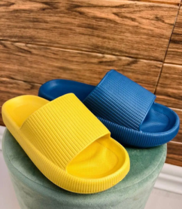 Женские Тапки Шлепанцы Shoozy ,СИНИЕ, РОЗОВЫЕ, ОРАНЖЕВЫЕ — фото 2