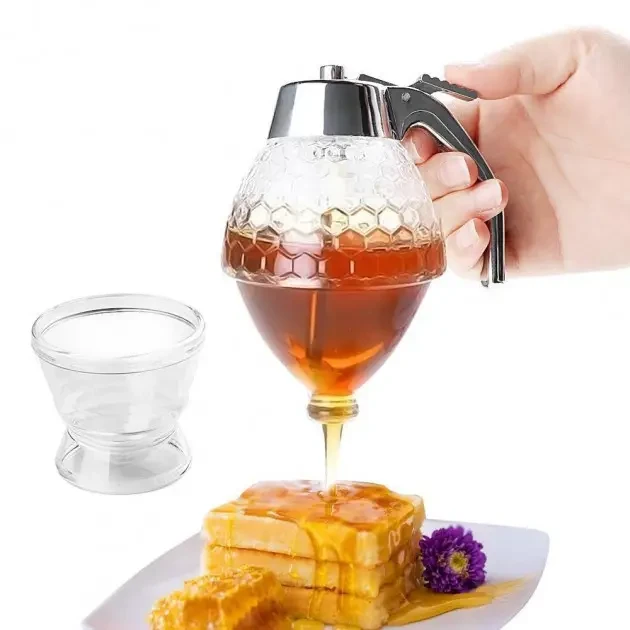 3932720439_dispenser-emkost-dozator-dlya Диспенсер-емкость, дозатор для меда и соусов Honey Dispenser - Зображення 1