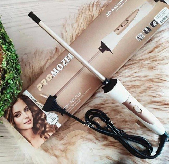 C Плойка Pro Mozer Mz-2218 9 Мм Локон Африканские Кудри - Зображення 1