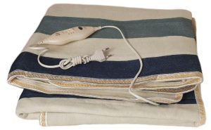 Простынь электрическая Electric Blanket 150х120см (полосы, Разноцветные) — фото 2