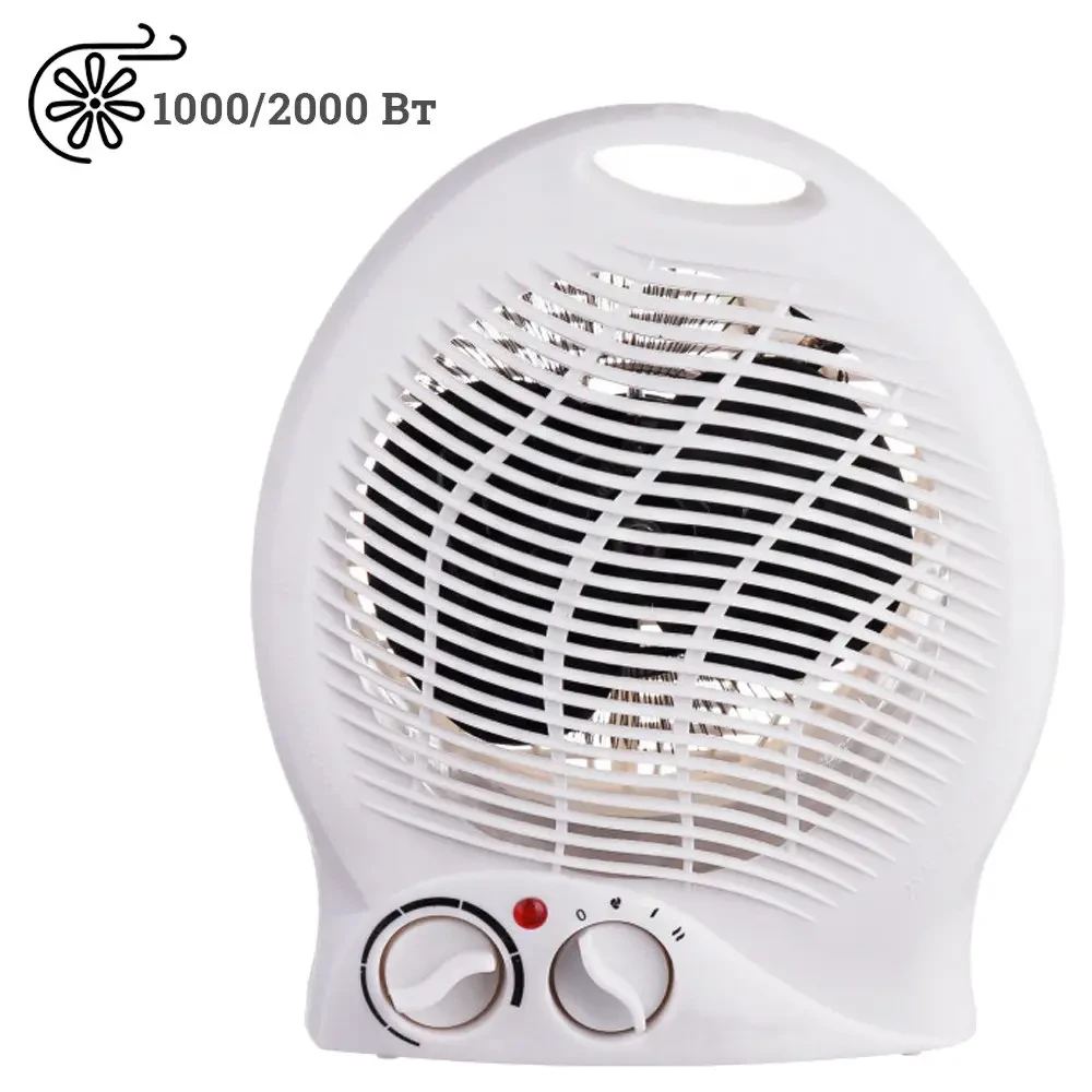 4069481124_elektrichnij-teploventilyator-opera Електричний тепловентилятор Opera OP-H0002 Digital Heater тепловентилятор підлоговий настільний 2кВт - Зображення 1