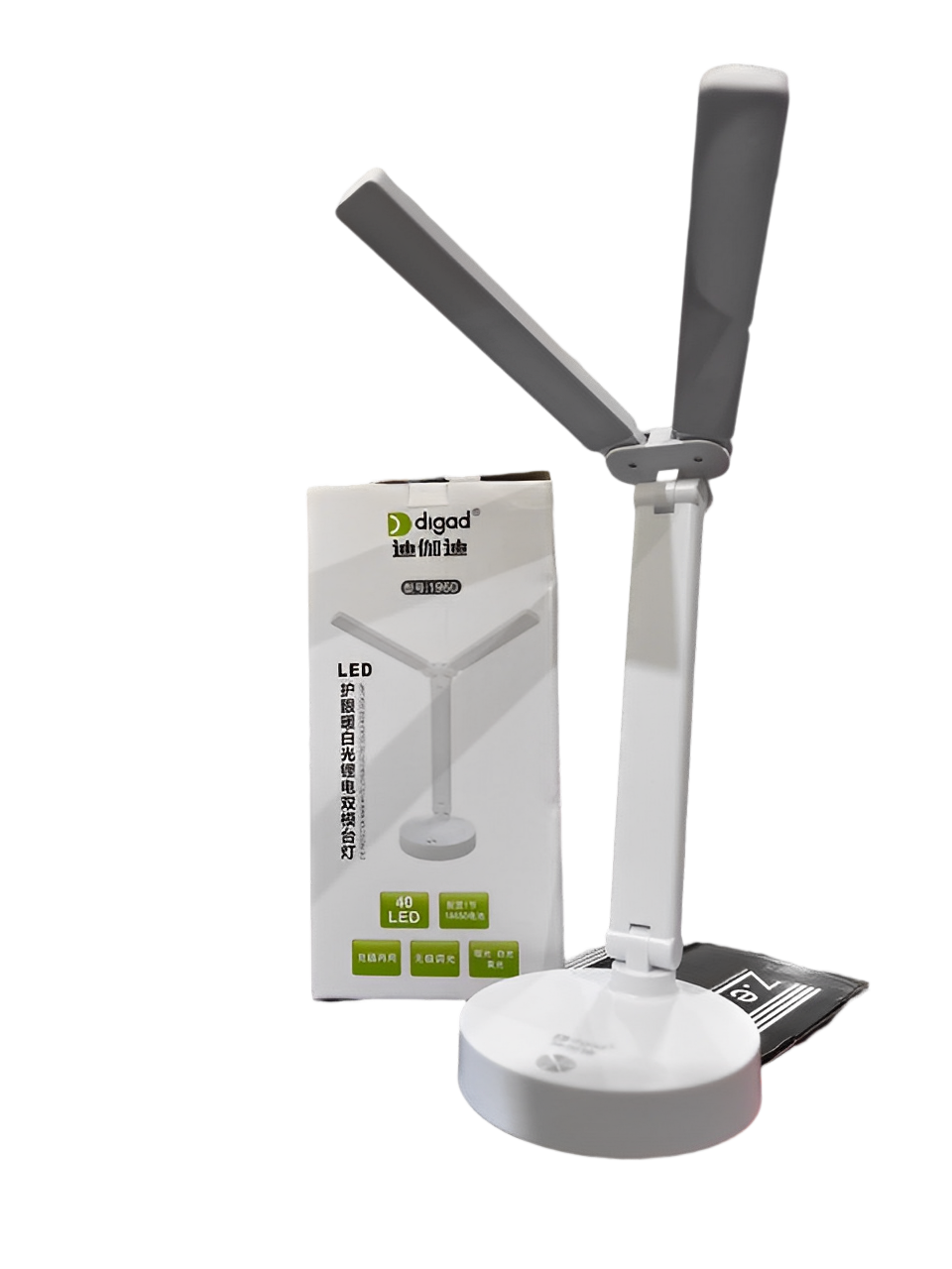 4230845163_nastolnaya-led-lampa-moschnostyu Настольная LED-лампа мощностью 10W и батареей 3000 mAh. 1960 - Зображення 1