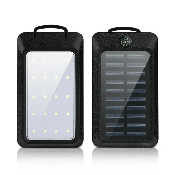 Power Bank 20000 mAh (№5 808) с солнечной панелью и компасом