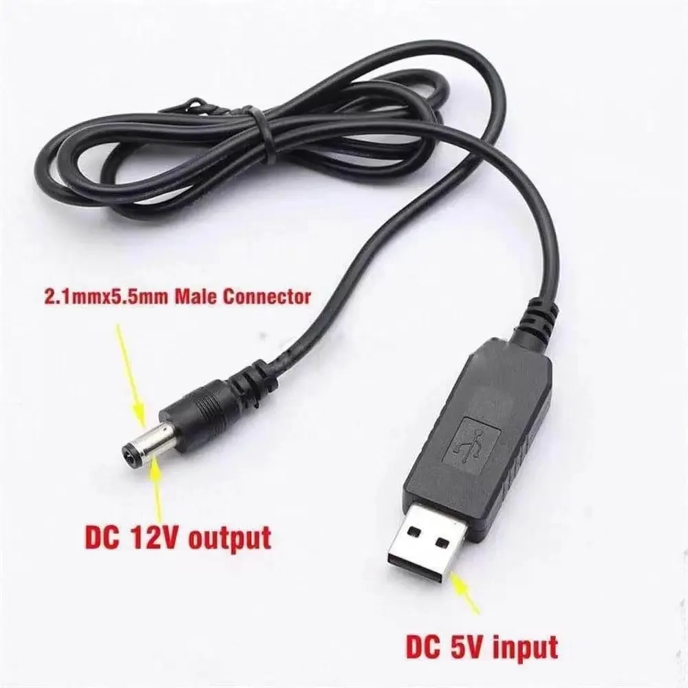Кабель USB dc 12 V, USB проволока для подключения роутера к повербанку, DC 5.5×2.1 мм Кабель USB dc 12 V, USB проволока для подключения роутера к повербанку, DC 5.5×2.1 мм