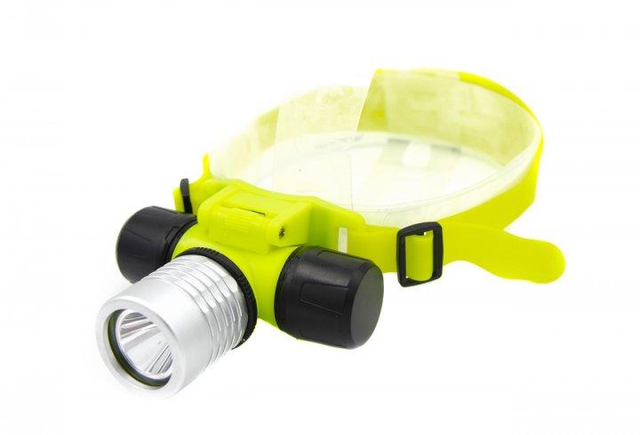 Налобний підводний фонарь Bailong BL-56/5390 CREE XR-E Q5 Жовтий Налобний підводний фонарь Bailong BL-56/5390 CREE XR-E Q5 Жовтий