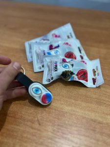 Игрушка антистресс Pop Puck Black — фото 2