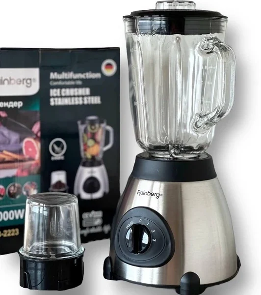 Блендер Rainberg RB-2223 2000 Вт кофемолка, измельчитель для коктейлей и смузи