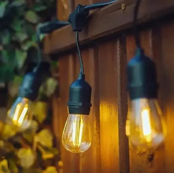 5078884815_girlyanda-retro-lampa Гирлянда ретро лампа 5 метров 10 ламп SF-11 - Зображення 1