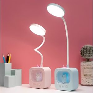 Светодиодная настольная лампа с движущейся головкой и RGB – подсветкой Плюшевого Мишки DIGAD 1943