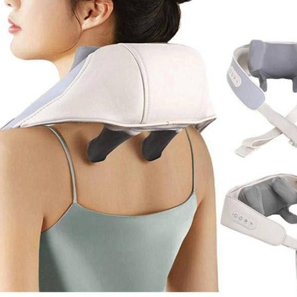 Массажер электрический с подогревом для спины/шеи/тела Massager NEW