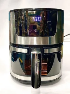 Rainberg RB-2268.Мощная фритюрница без масла 8 л. Сенсорная аэрофритюрница Аэрогриль мультипечь для дома 4200 — фото 2