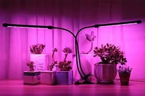 Светодиодная фитолампа для роста растений и рассады ZW-2 Полный спектр 2 головы LED — фото 2