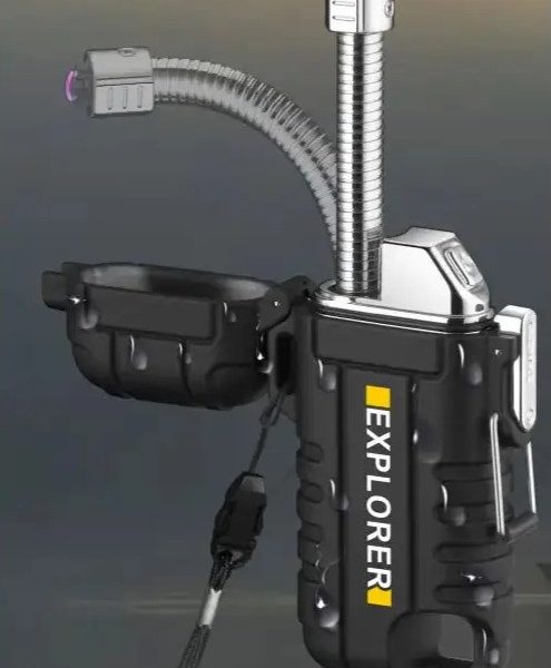 Зажигалка Дуговая электроимпульсная водонепроницаемая EXPLORER от USB