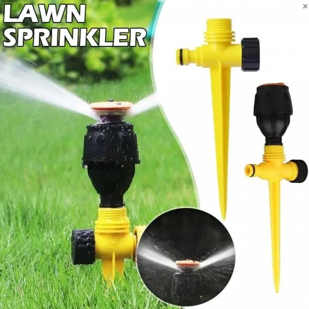 5711598485_sadovyj-sprinkler-s Садовый спринклер с вращением на 360 Система полива AND676 - Зображення 1
