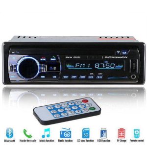 Автомагнітола з чистим звуком з USB та Bluetooth, акустика в автомобіль
