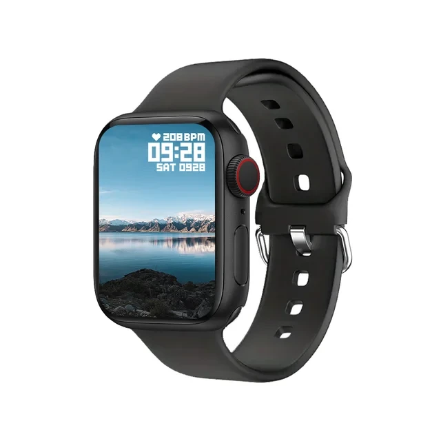 6070205970_smart-chasy-laxasfit-s9 Смарт-часы LAXASFIT S9 Pro с сенсорным экраном и Bluetooth, водонепроницаемые, Черные - Зображення 1