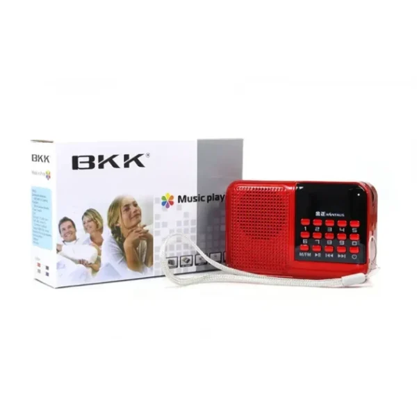 Радиоприёмник аккумуляторный BKK S61 Радио колонка с FM USB MicroSD