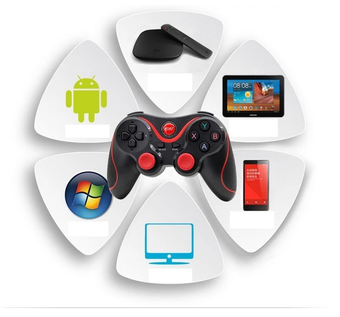 6175620886_gejmpad-terios-h3 Геймпад Terios Х3 Bluetooth для смартфона Android TV Box Smart TV - Зображення 1