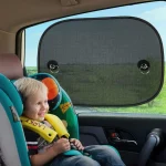 Автомобильная солнцезащитная шторка на присосках — фото 4