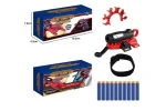Детская игрушечная перчатка-бластер Человек паук Spider Man Gloves Игровой пистолет стреляет мягкими пулями — фото 9