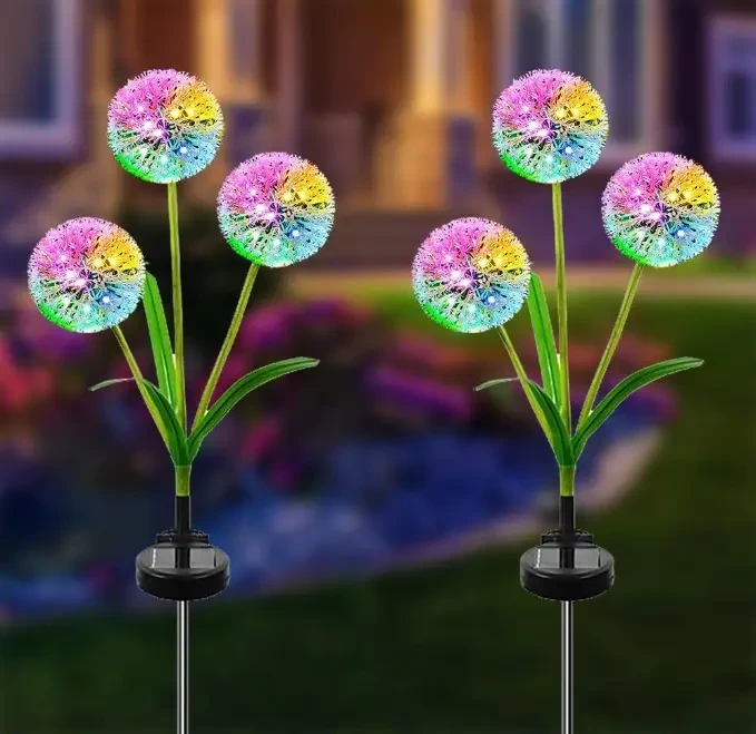 Садовый фонарь на солнечной батарее Одуванчики Dandelion Garden Lights Садовый фонарь на солнечной батарее Одуванчики Dandelion Garden Lights