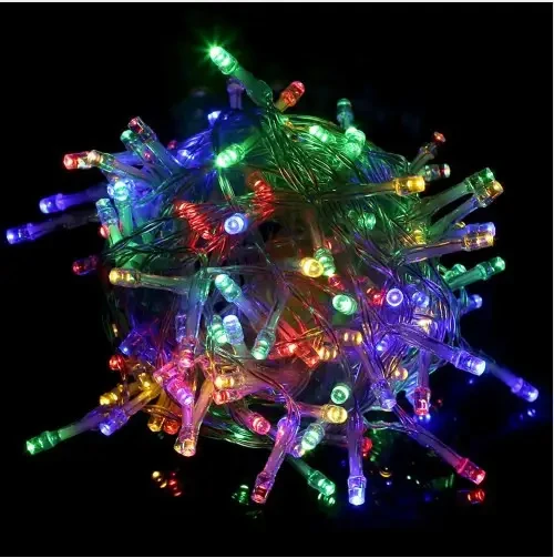 УЦЕНКА! Гирлянда 100LED 9м цв. белый провод (Плохая упаковка 2578)