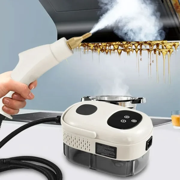 Мощный портативный пароочиститель для уборки Cleaner 2500 Вт