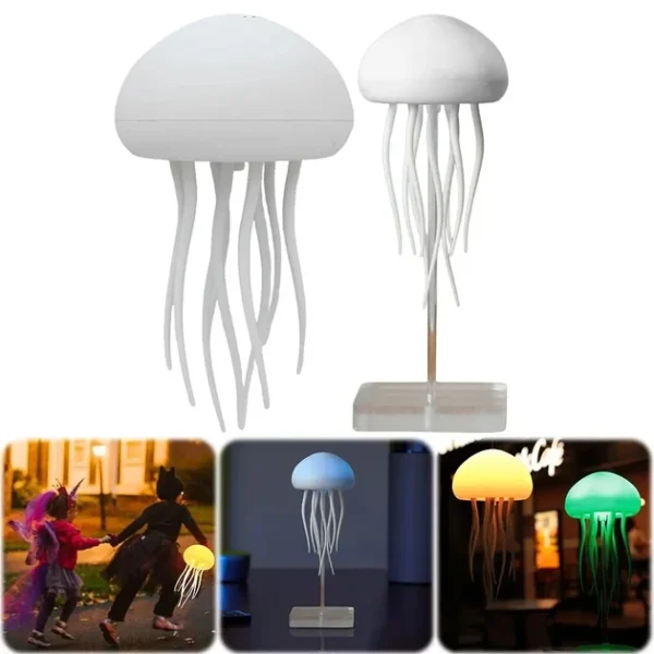 Ночник LED лампа Медуза с USB NTL-5B с движениями и цветопередачей RGB
