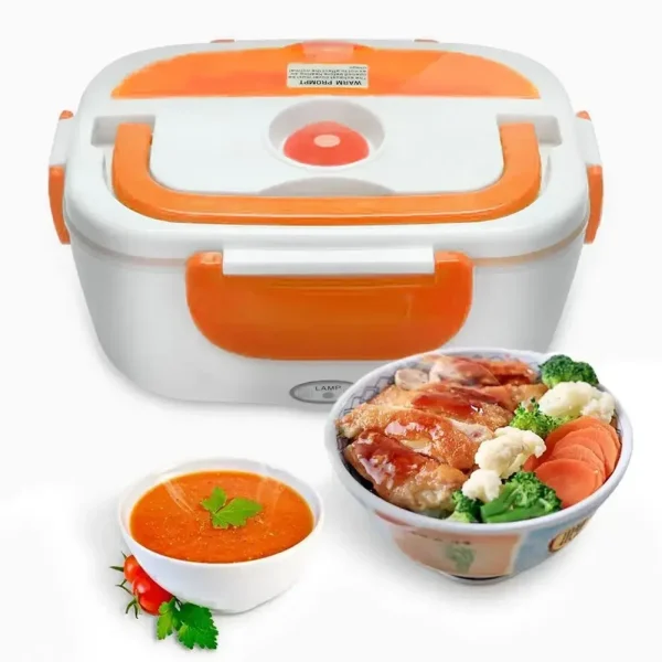 Ланч-бокс с функцией подогрева еды Electric lunch box Контейнер для еды с подогревом