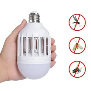 Лампочка отпугиватель от комаров ZappLight AND LY-577, Светодиодная лампа уничтожитель насекомых — фото 2