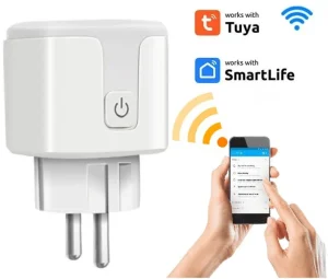 Умная WiFi розетка 16А, Smart 3680Вт / Розетка с управлением через телефон / Интеллектуальная розетка