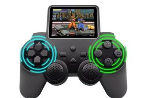 Портативная ретро мини игровая приставка с экраном 2.4 дюйма Gamepad S10 Игровая приставка на 520 игр — фото 2