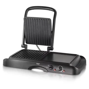Контактный гриль 2 в1 и полотно для жарки на 1600W RAF R.2695 Электрогриль для кухни — фото 2