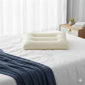 Ортопедическая подушка Pillow-05 с эффектом памяти для поддержки позвоночника — фото 2