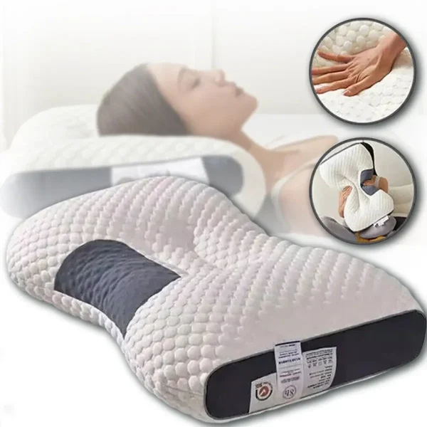 Ортопедична прямокутна подушка 48x74 см з підтримкою шиї Pillow-01