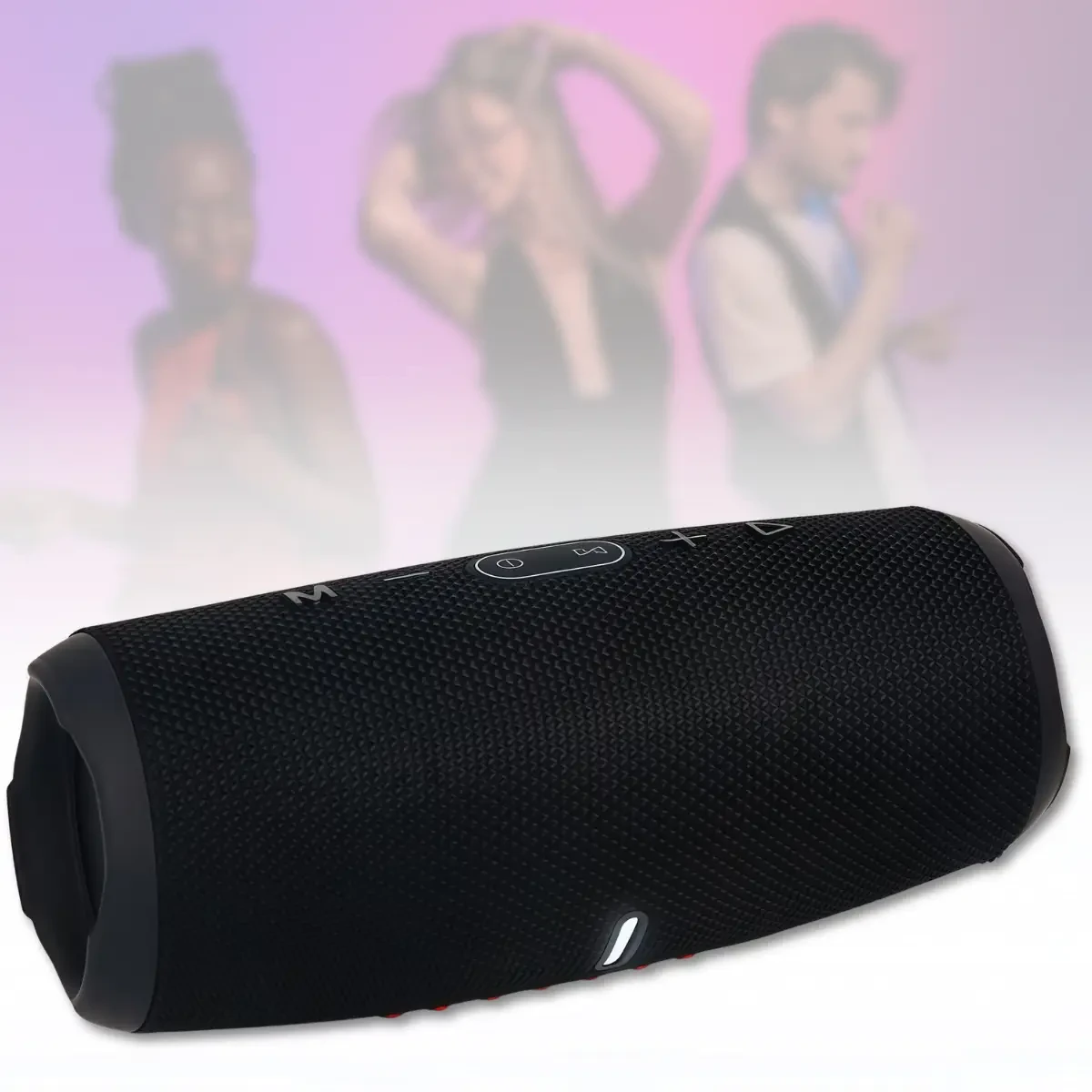6915887727_utsenka-portativnaya-bluetooth УЦЕНКА! Портативная Bluetooth колонка с мощным звуком и влагозащитой Charce-5 B7 Черный (Плохая упаковка 3246) - Зображення 1